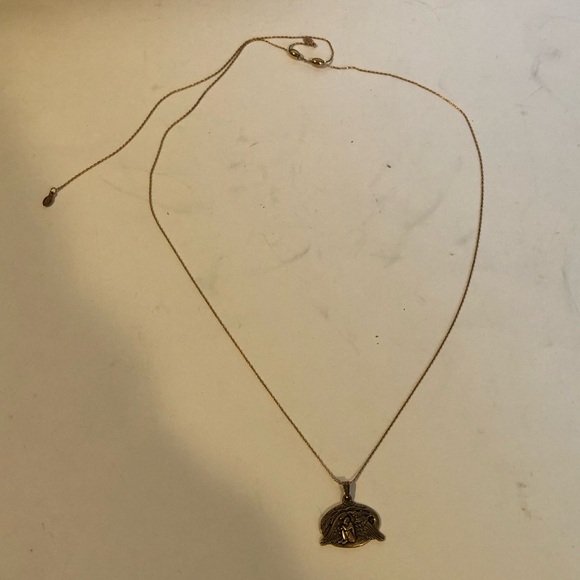 Alex & Ani Gold Guardian Angel Necklace - Picture 2 of 4